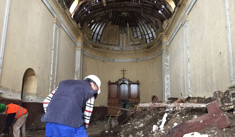 Aunque los trabajos han comenzado ya, tras la Semana Santa empezarán de manera efectiva en la estructura del centro