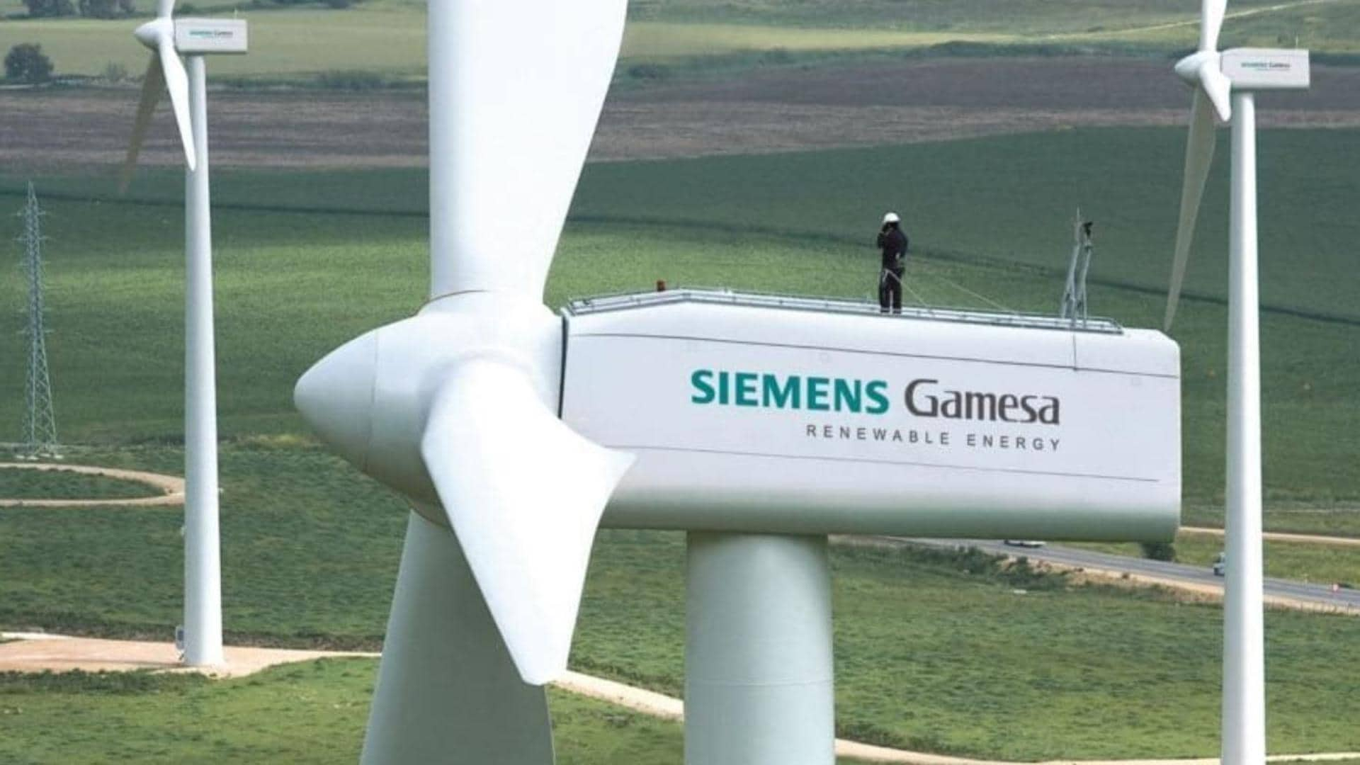 Aerogenerador de Siemens Gamesa