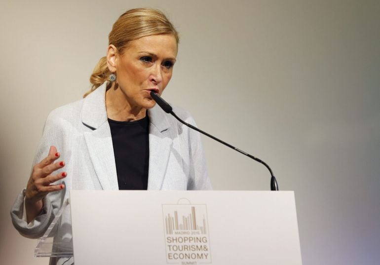 La presidenta de la Comunidad de Madrid, Cristina Cifuentes.