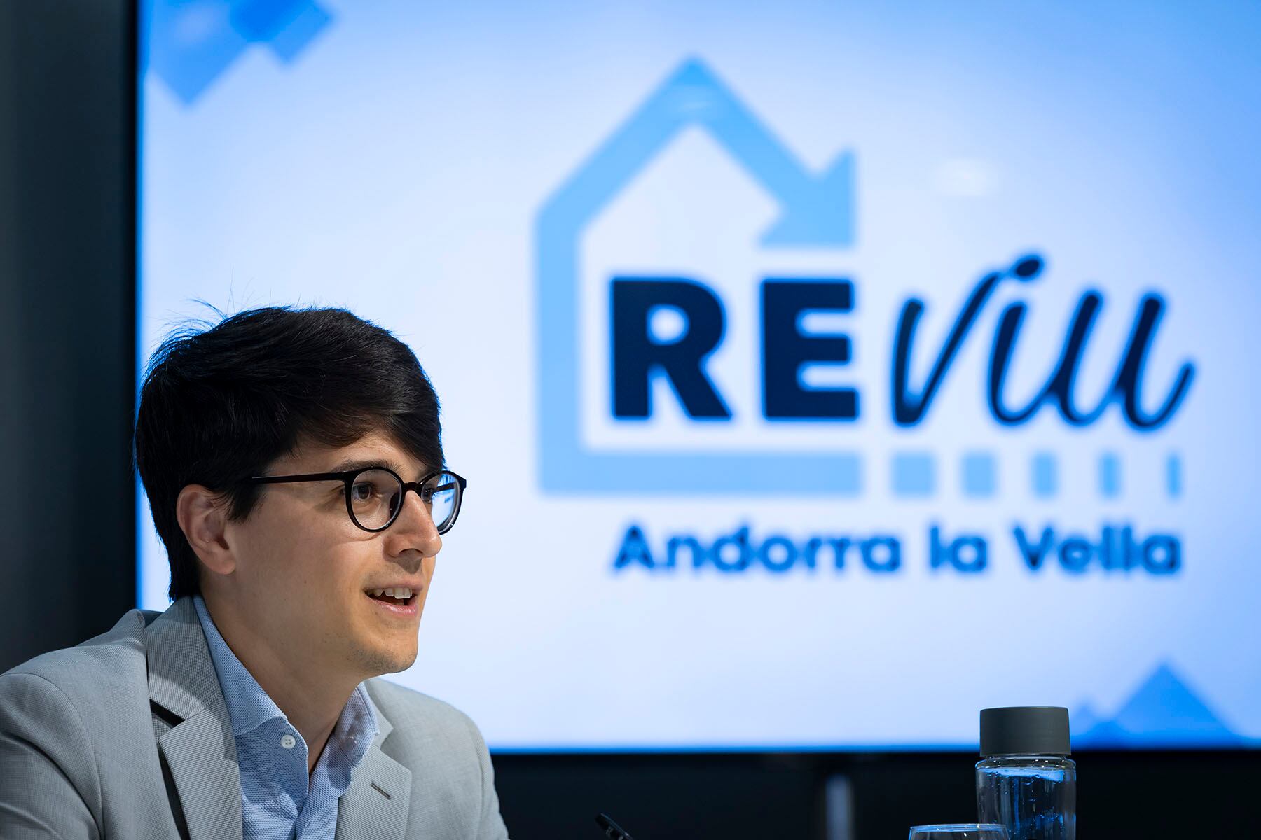 El conseller de Transformació Digital, Sostenibilitat i Habitatge d'Andorra la Vella, Marc Torrent