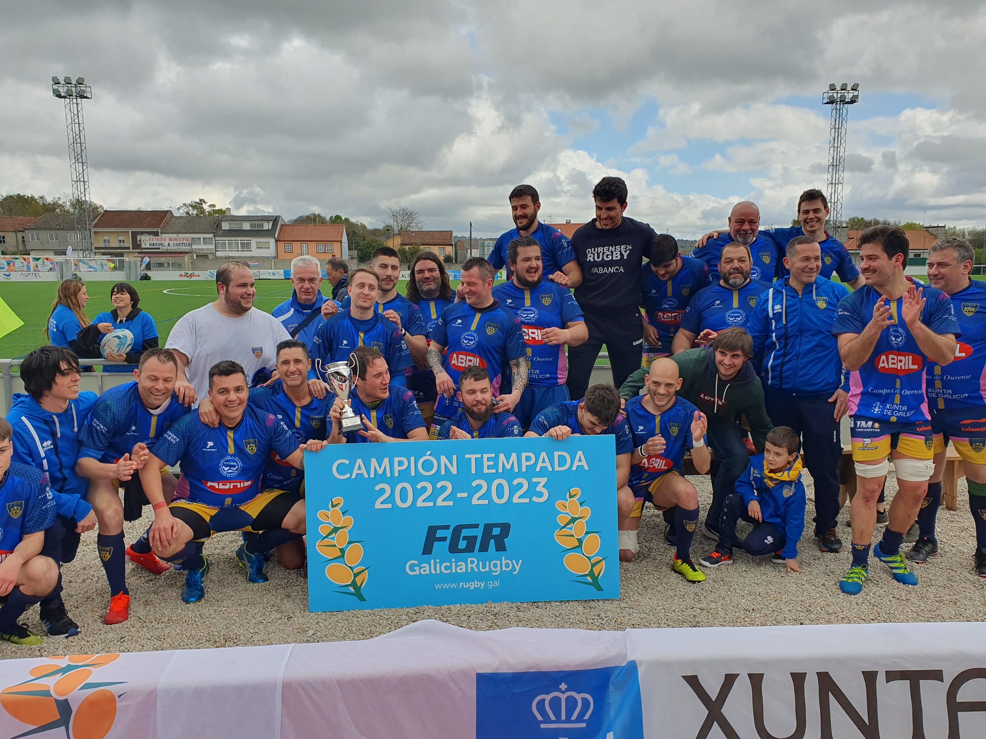 Título y ascenso para el Campus Ourense Rugby