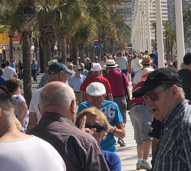 Paseo de la playa de Levante este sábado