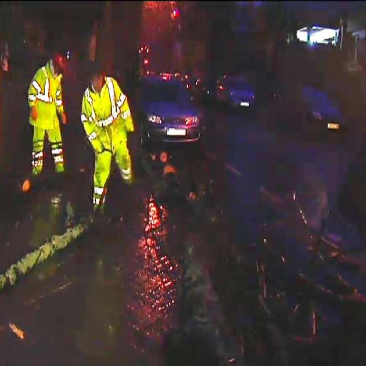 Las fuertes lluvias y el viento dejan más de 300 incidencias en Galicia