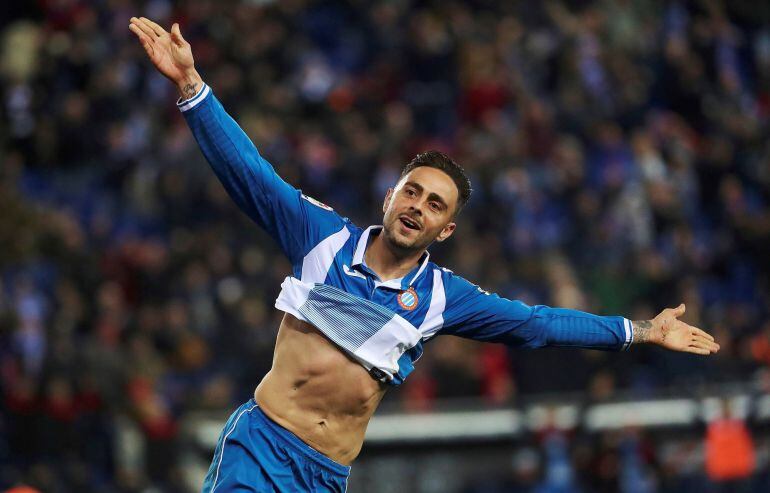 Sergio García celebra su decisivo gol