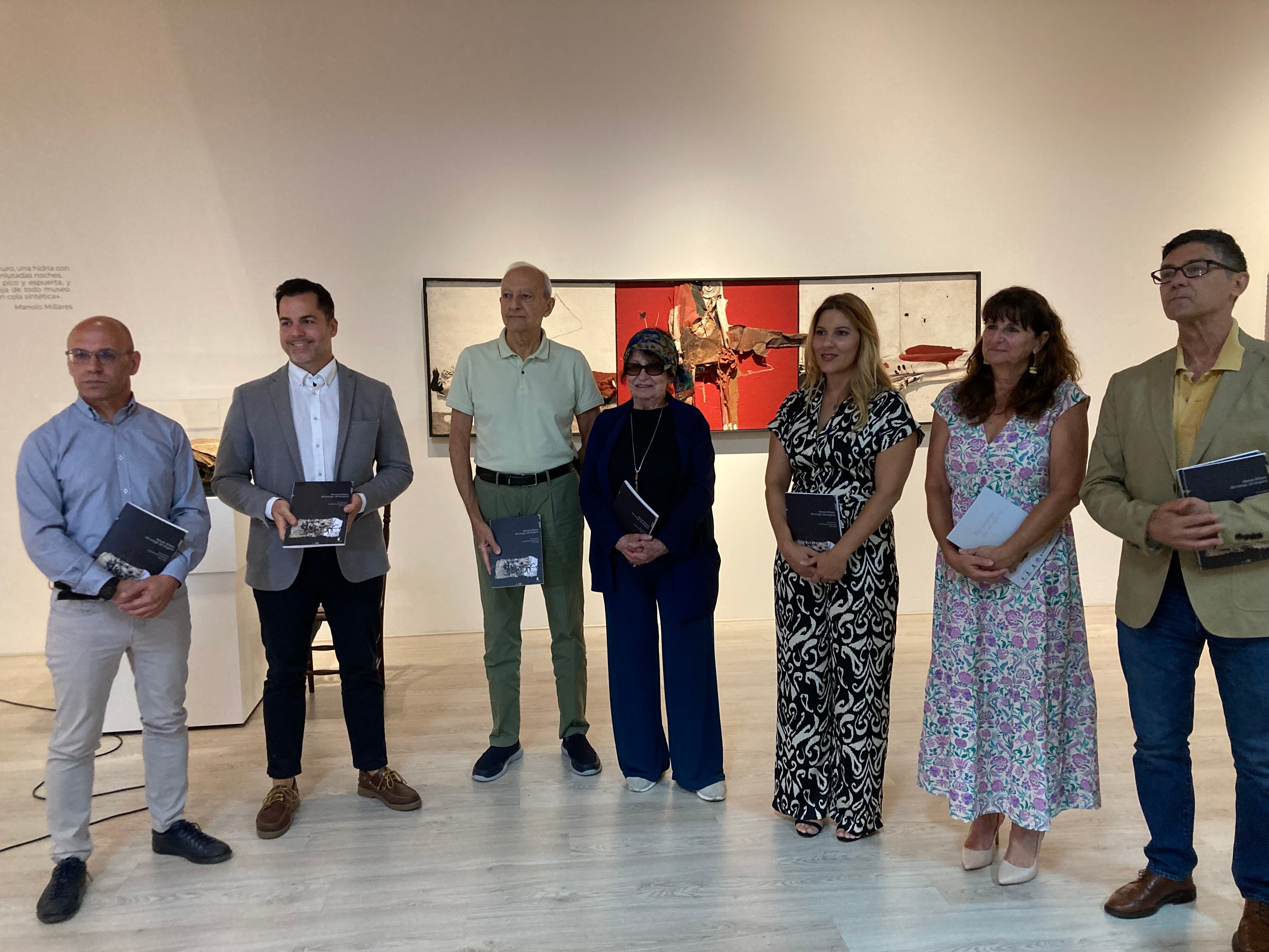 Homenaje a Manolo Millares en el Museo Canario