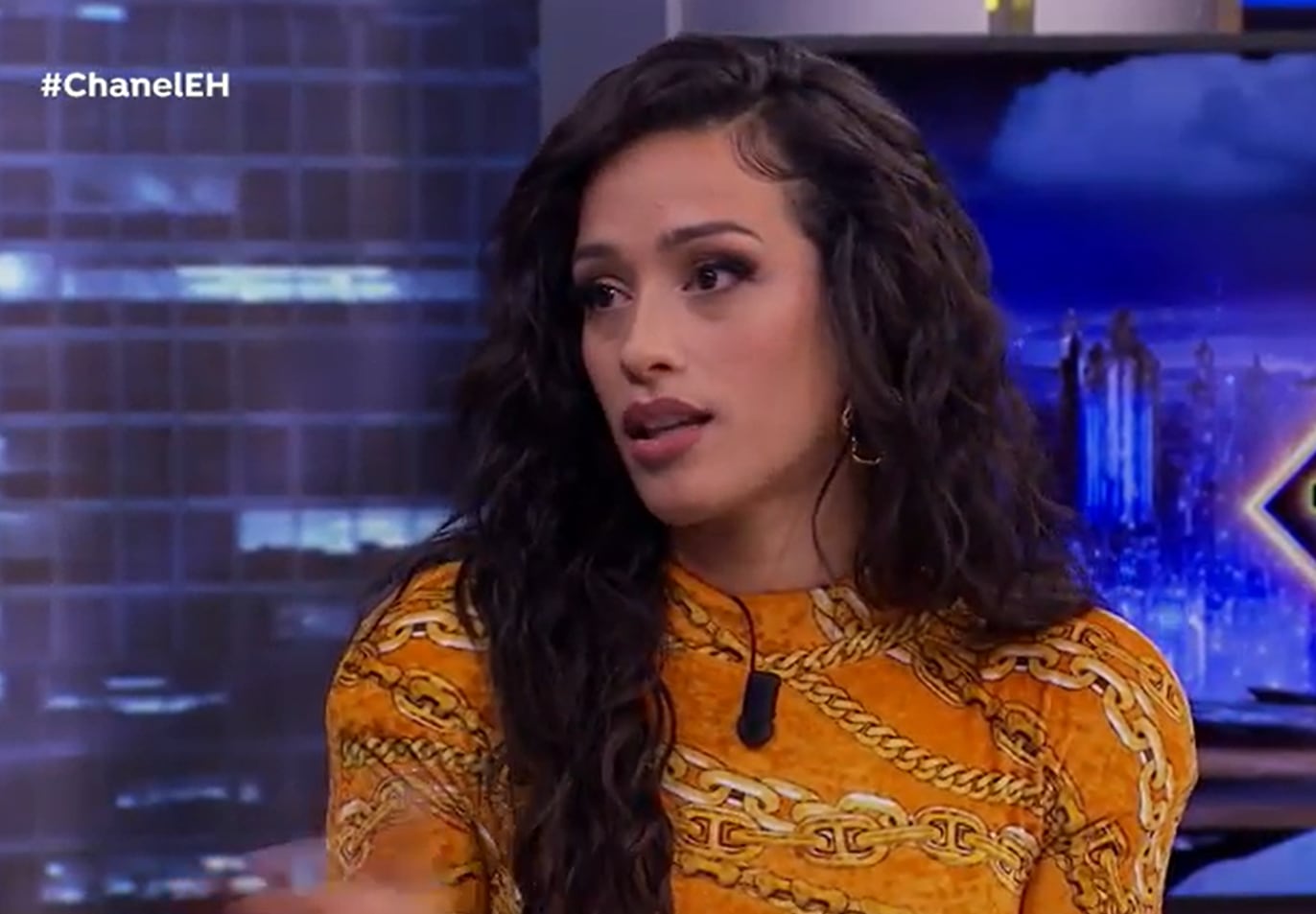 Chanel en El Hormiguero.