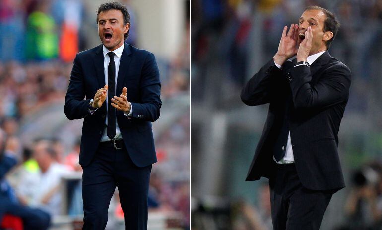 Luis Enrique y Allegri buscarán en Berlín una victoria que corone una temporada perfecta. Solo uno podrá hacerlo