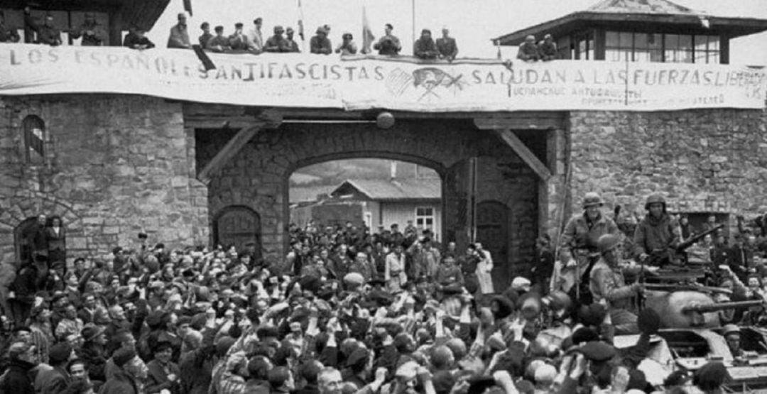 La liberación de Mauthausen, el 5 de mayo de 1945