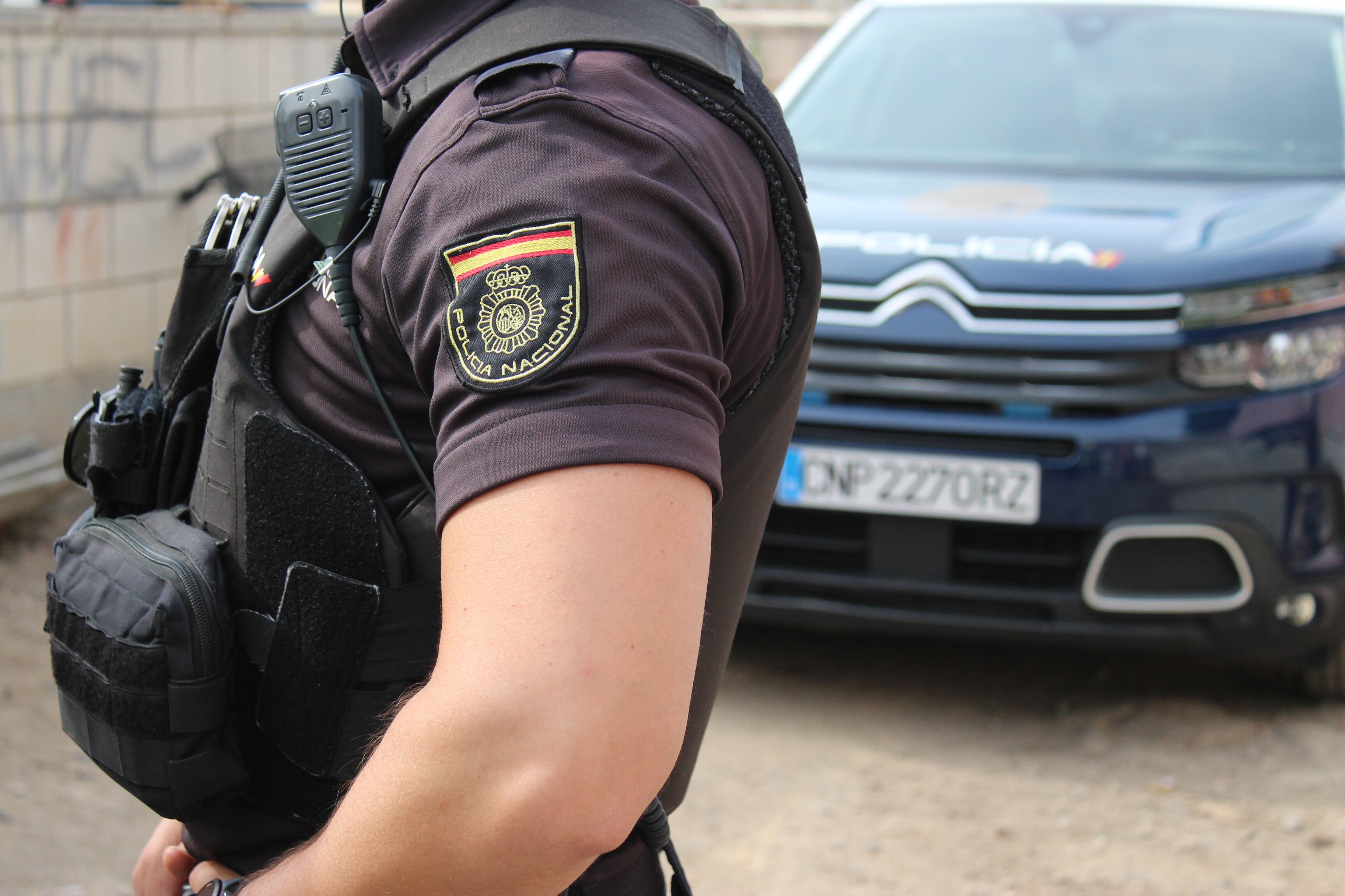 Agente de la Policía Nacional en una imagen de archivo.