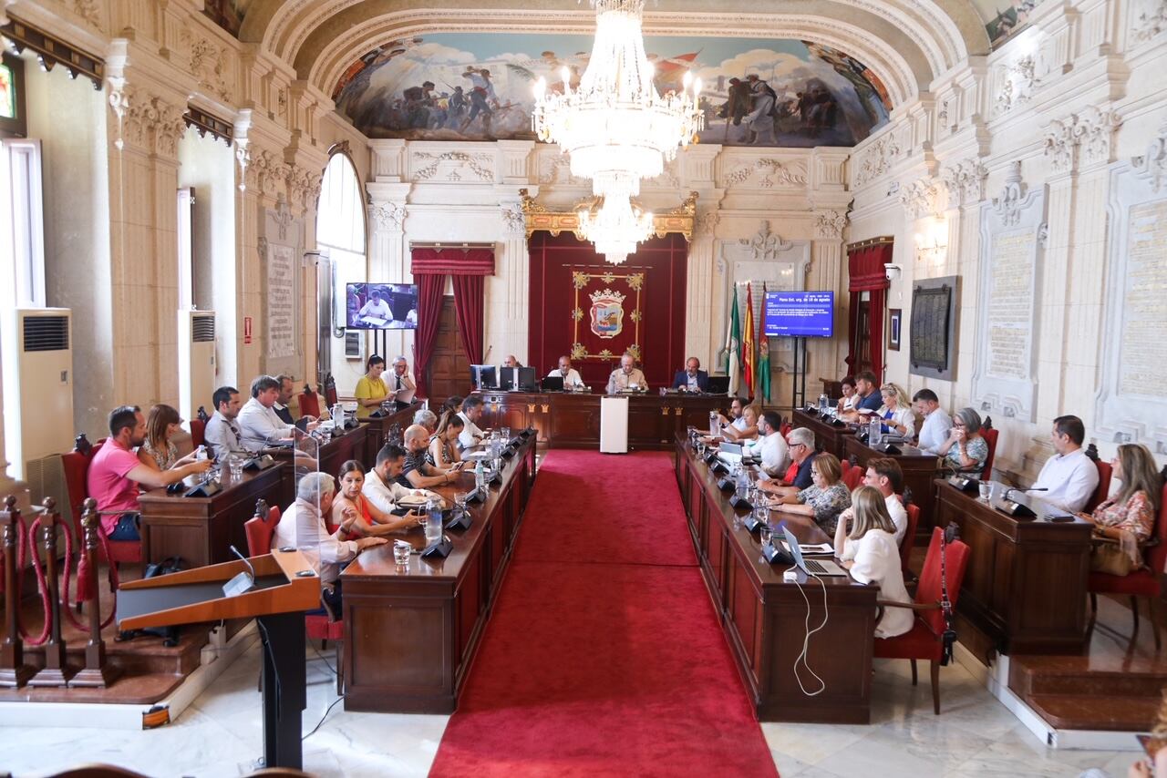 Pleno del Ayuntamiento de Málaga