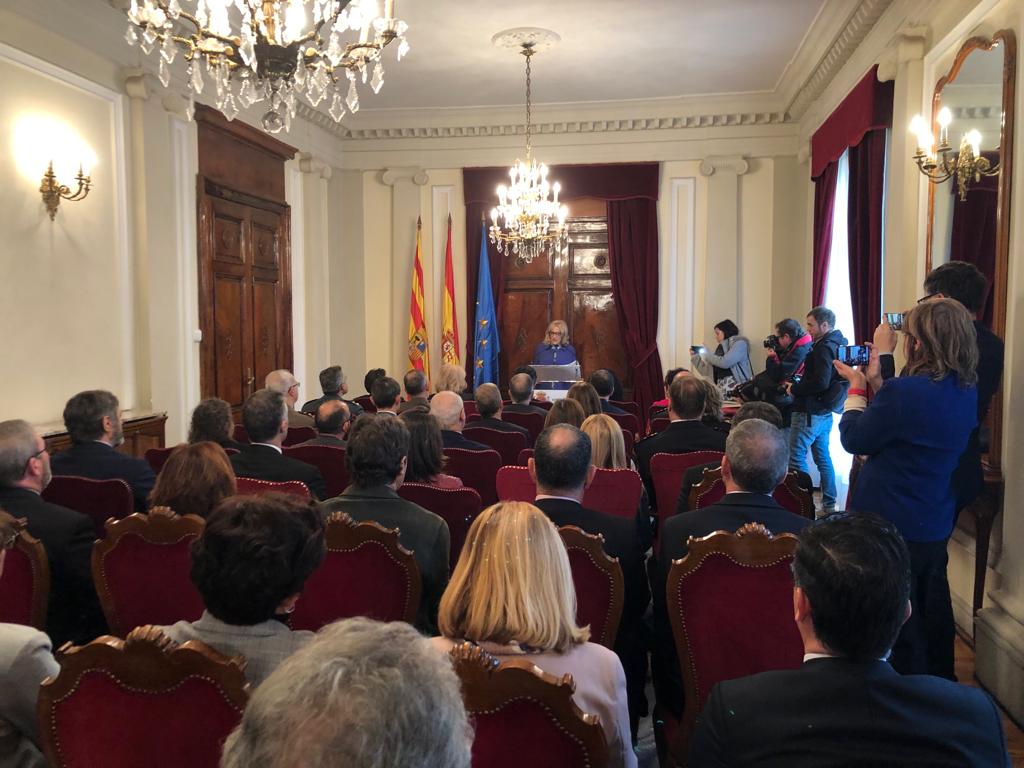 Silvia Salazar, subdelegada del Gobierno, en la celebración del Día de la Constitución