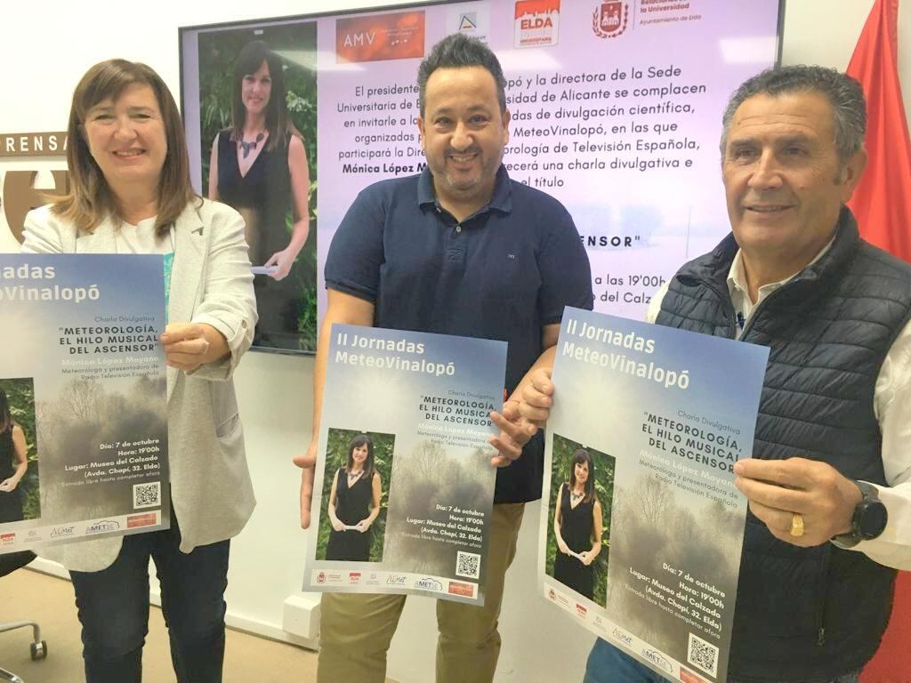 Presentación de la jornada de MeteoVinalopó