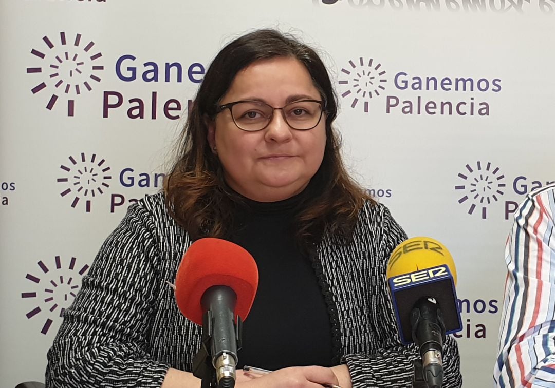 Sonia Ordóñez, portavoz municipal de Ganemos Palencia