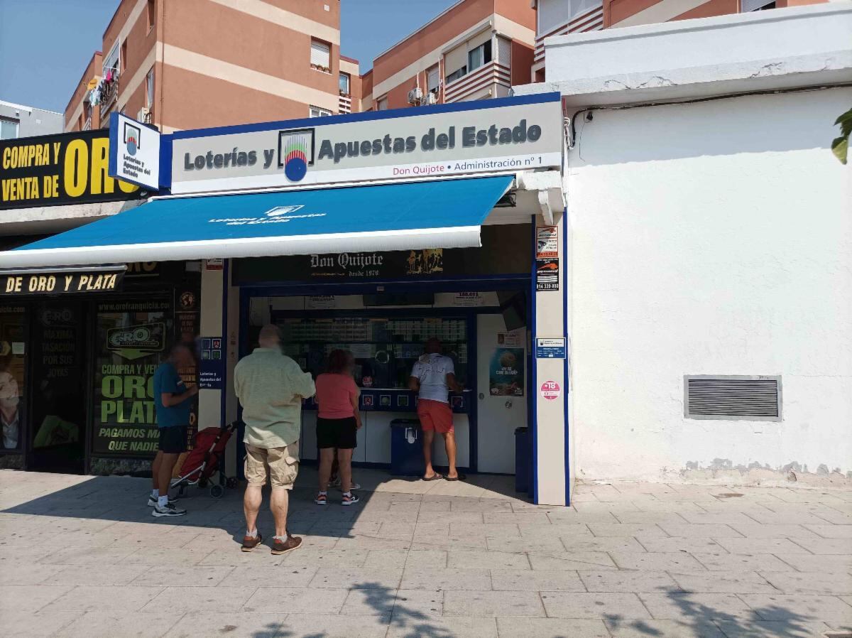 Administración de Lotería 'Don Quijote' en Parla