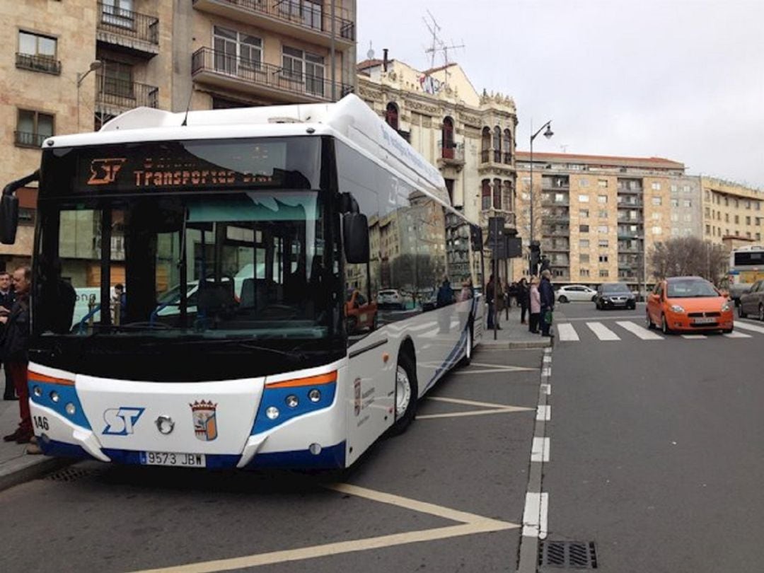 Autobuses urbanos de Salamanca.