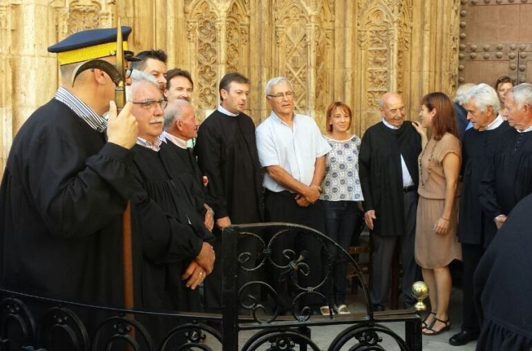 Ribó en el Tribunal de la Aguas