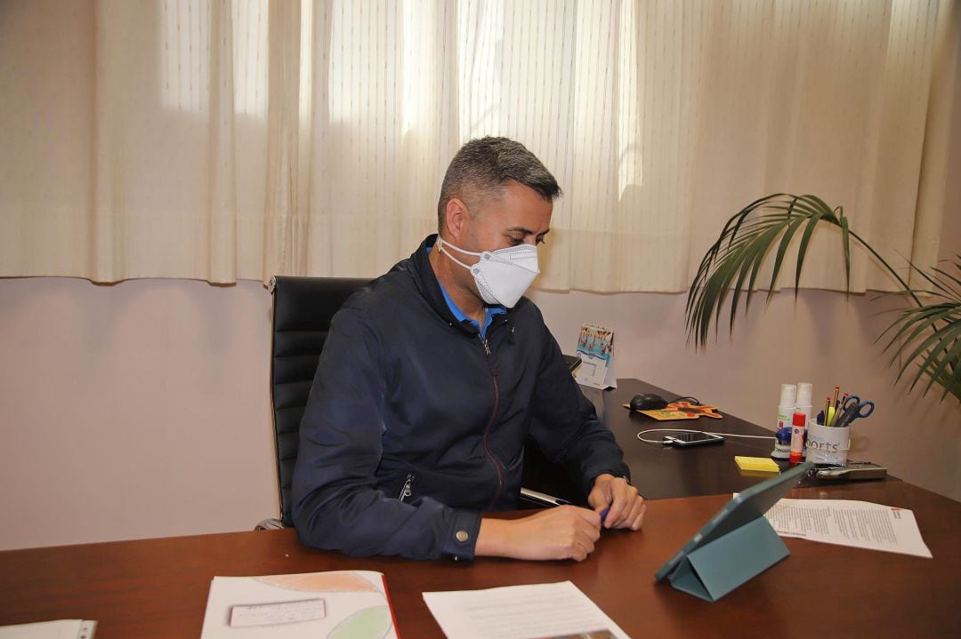 Francisco Javier Aparicio, consejero de Deportes del Cabildo de Lanzarote.