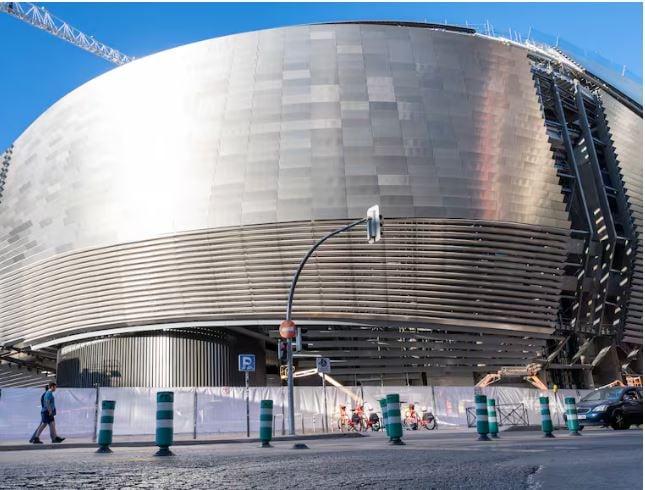 Imágenes de las obras del nuevo estadio Santiago Bernabéu