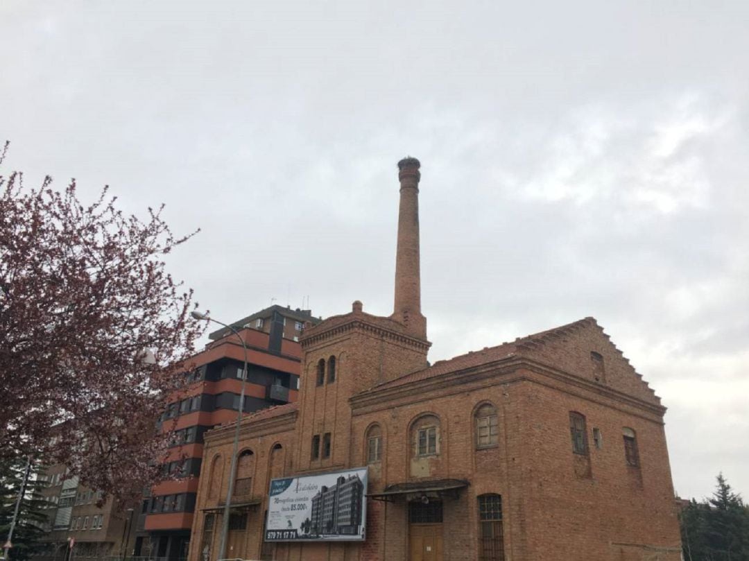 Edificio de la antigua Alcoholera de Palencia