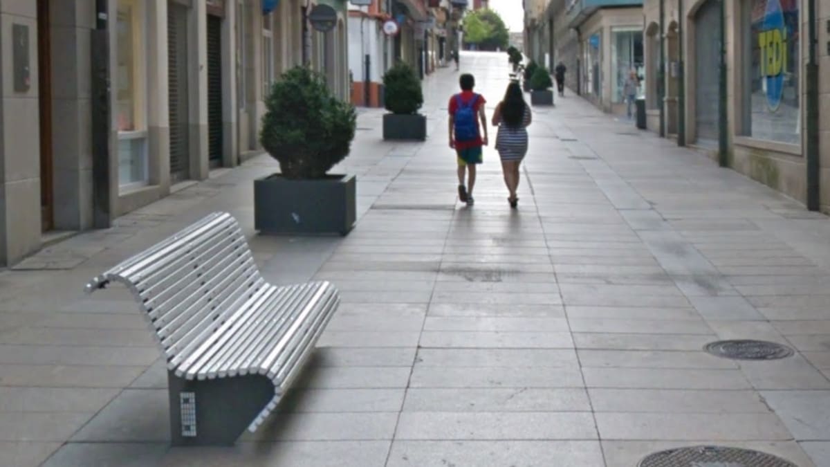 Ferrol sumará nuevo mobiliario a la calle Real