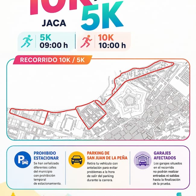 El Ayuntamiento de Jaca y el Club Atlético Oroel apuestan por consolidar el atletismo de competición urbano