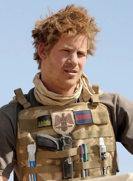 El Príncipe Harry (Enrique) en una reciente imagen, vestido de militar