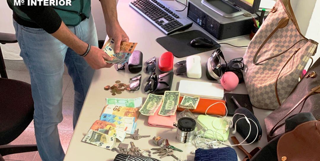 Alijo encontrado a los detenidos