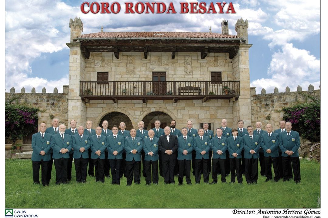 Imagen de archivo del Coro Ronda Besaya, en el centro Antonino Herrera.