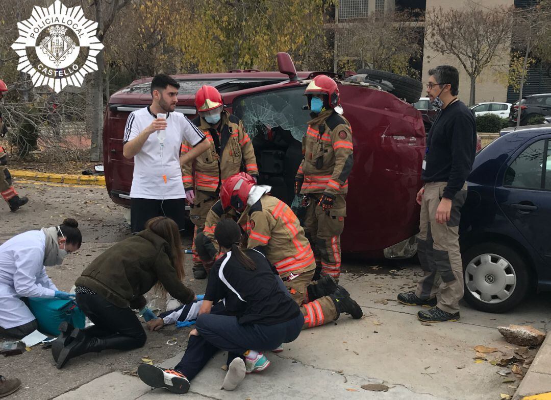 Imagen del accidente 