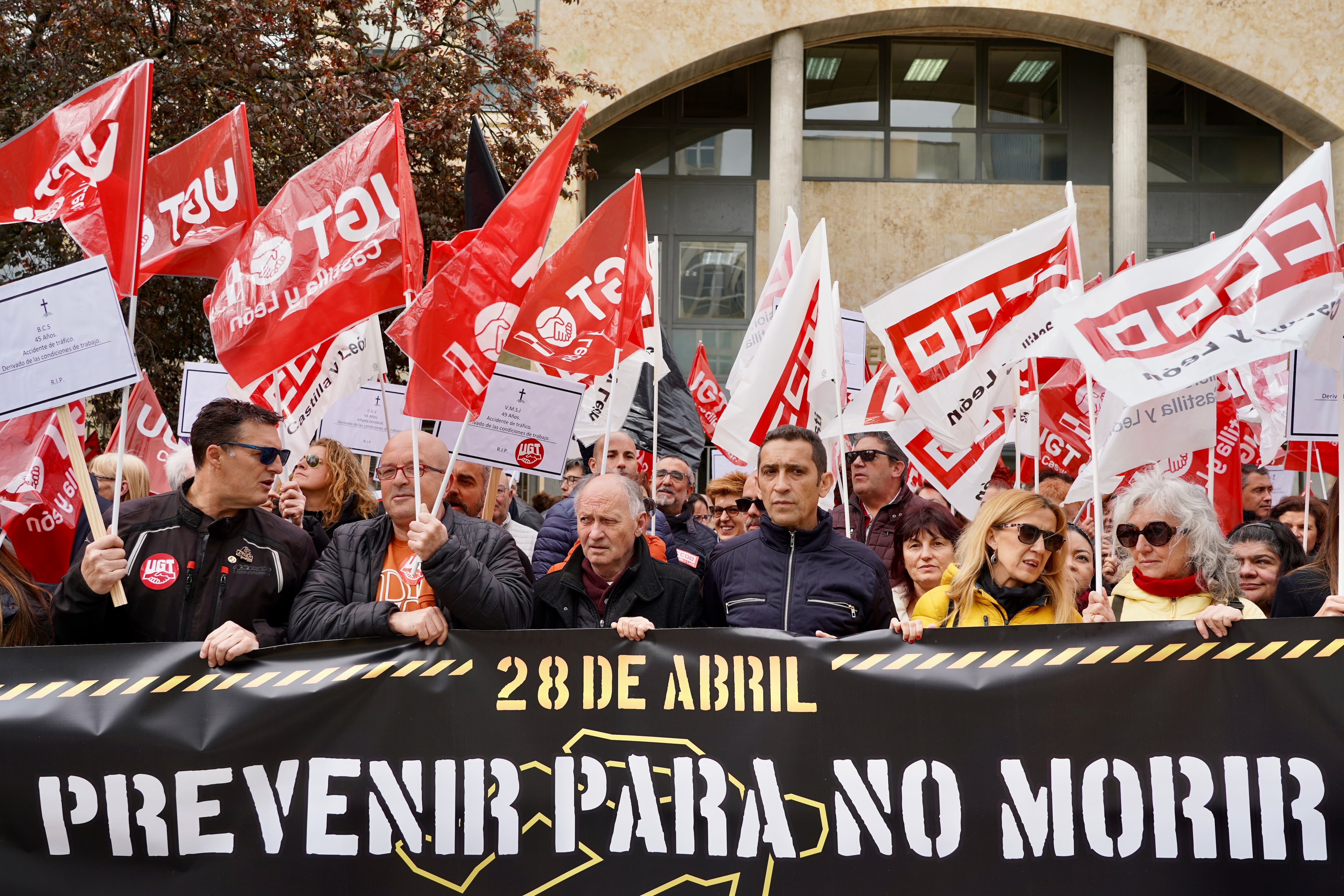 Concentraci�n por el D�a de la Seguridad y la Salud en el Trabajo