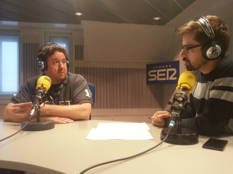 José Luis Peñas en un momento de la entrevista en &quot;La Ventana de Madrid&quot;