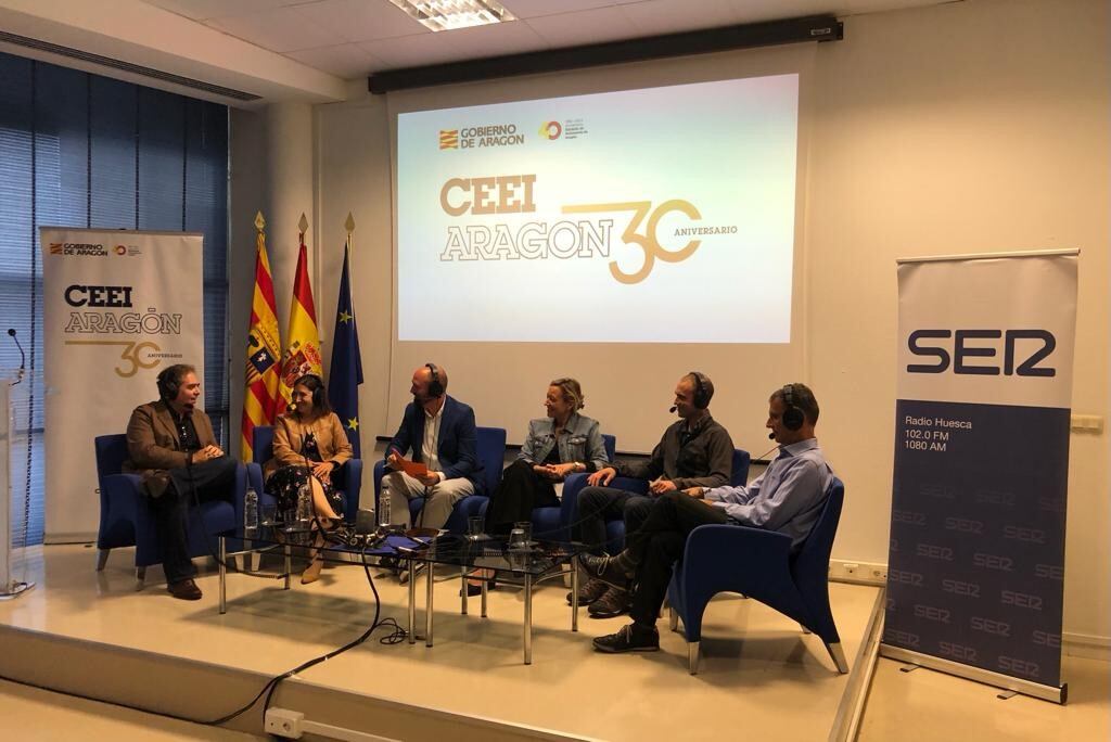 Programa Hoy por Hoy Alto Aragón emitido desde el CEEI Aragón