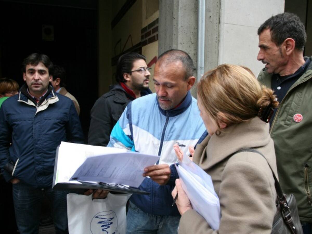 Los afectados por los desahucios acreditan ante los juzgados las cláusulas abusivas de los préstamos hipotecarios