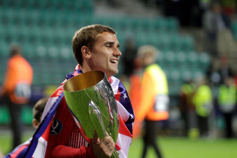 Griezmann celebra