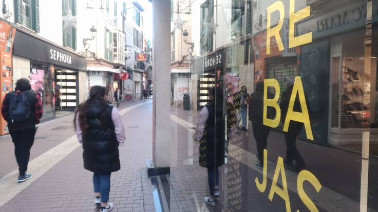 Reportaje de rebajas en Palma