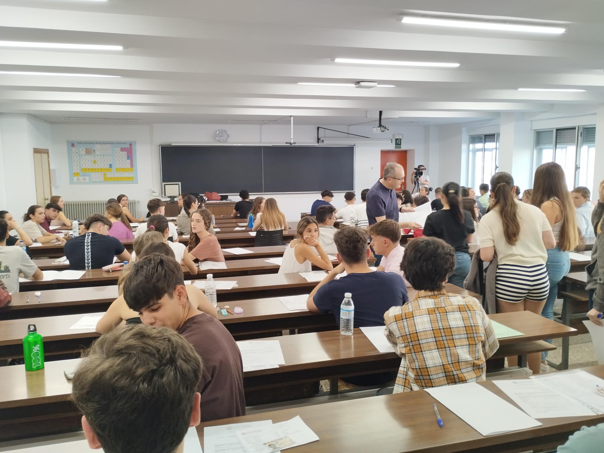 Los estudiantes de Salamanca comienzan la Selectividad/Cadena SER