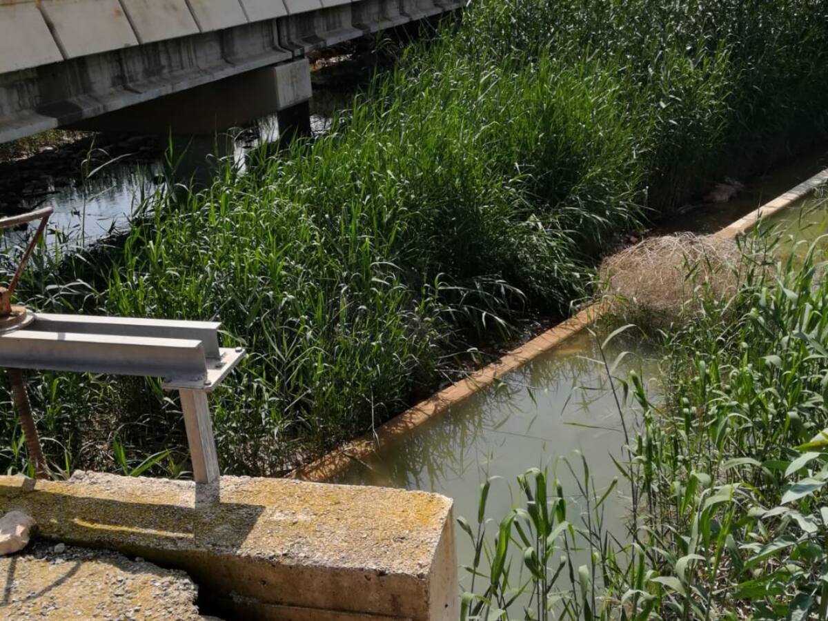 Los vecinos de Bahía Bella denuncian riesgo de inundación y piden soluciones a la Confederación Hidrográfica