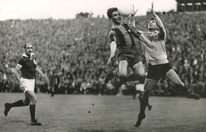 Una imagen de archivo de la primera final que disputó el Barcelona en la Copa de Europa. El partido concluyó con una victoria del Benfica por 3-2.