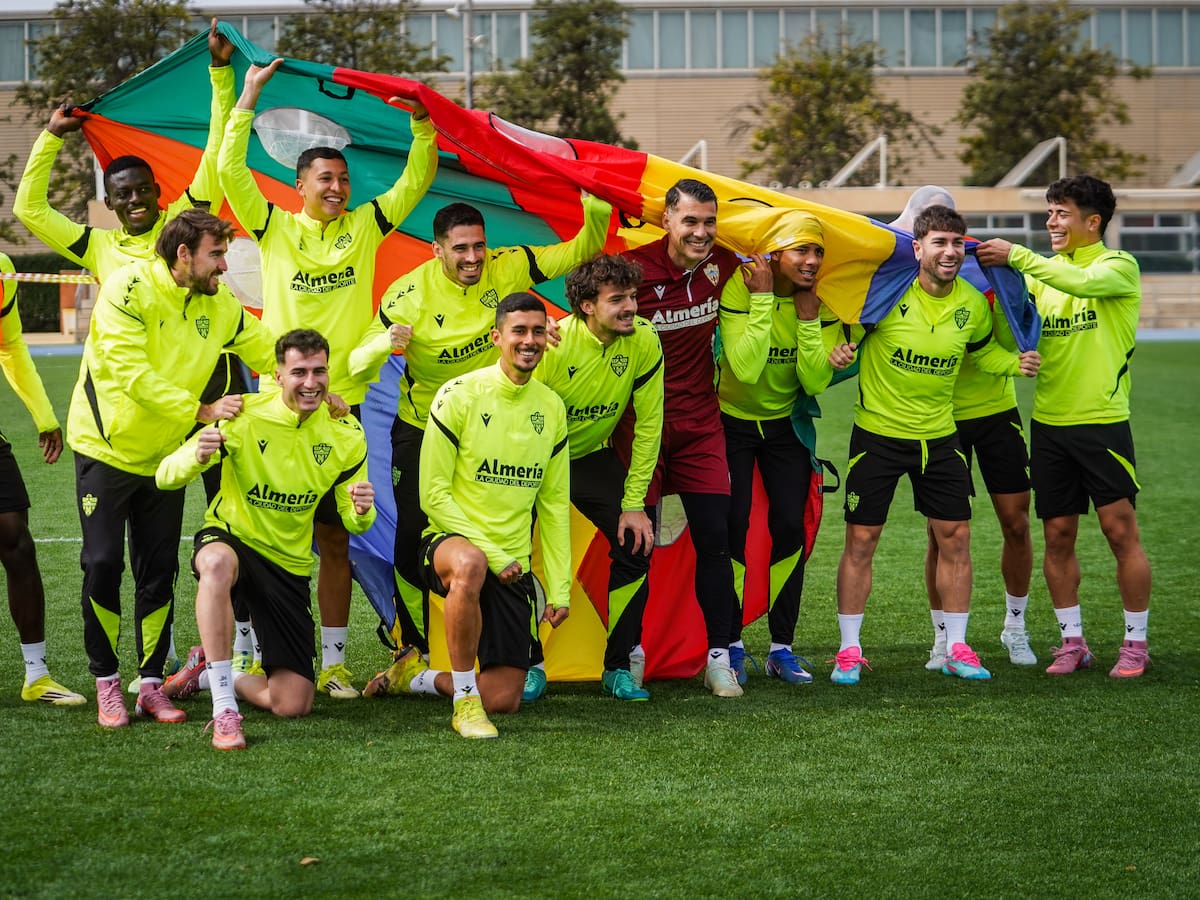 Ocho ‘vacas sagradas’ claves para el ascenso del Almería tienen o superan los 30 años