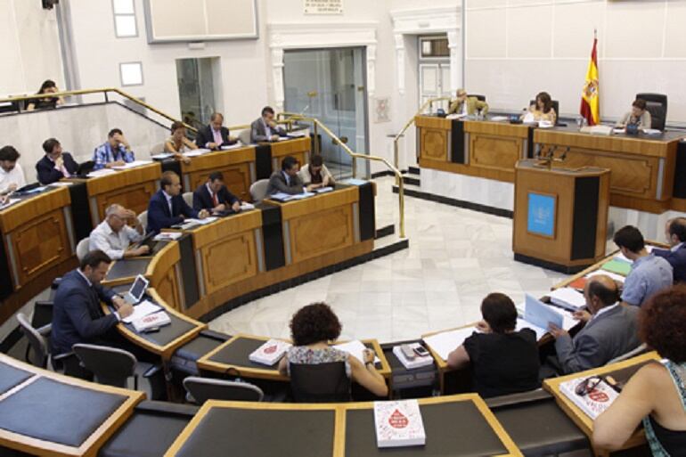 Pleno en la Diputación Provincial de Alicante