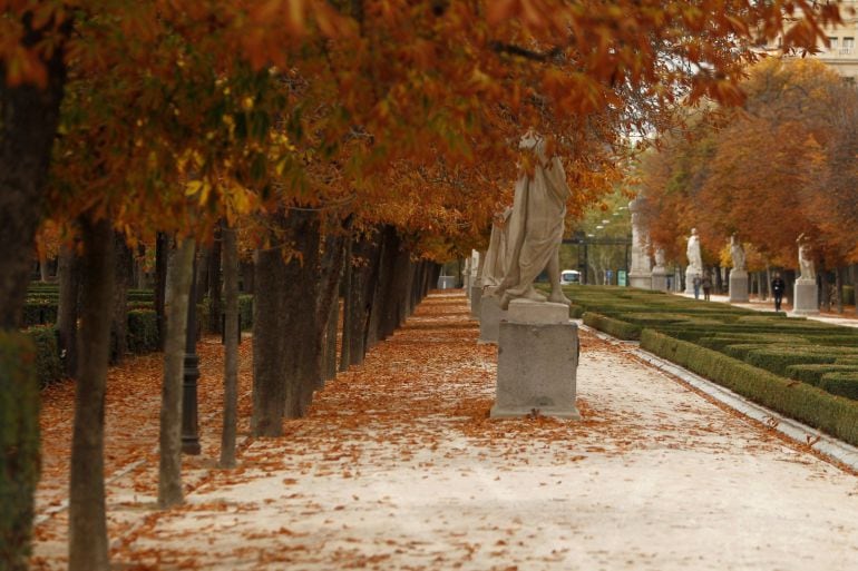 El parque del Retiro de Madrid tiene un efecto termo-regulador, porque genera importantes diferencias de temperatura en tan sólo unos cientos de metros.