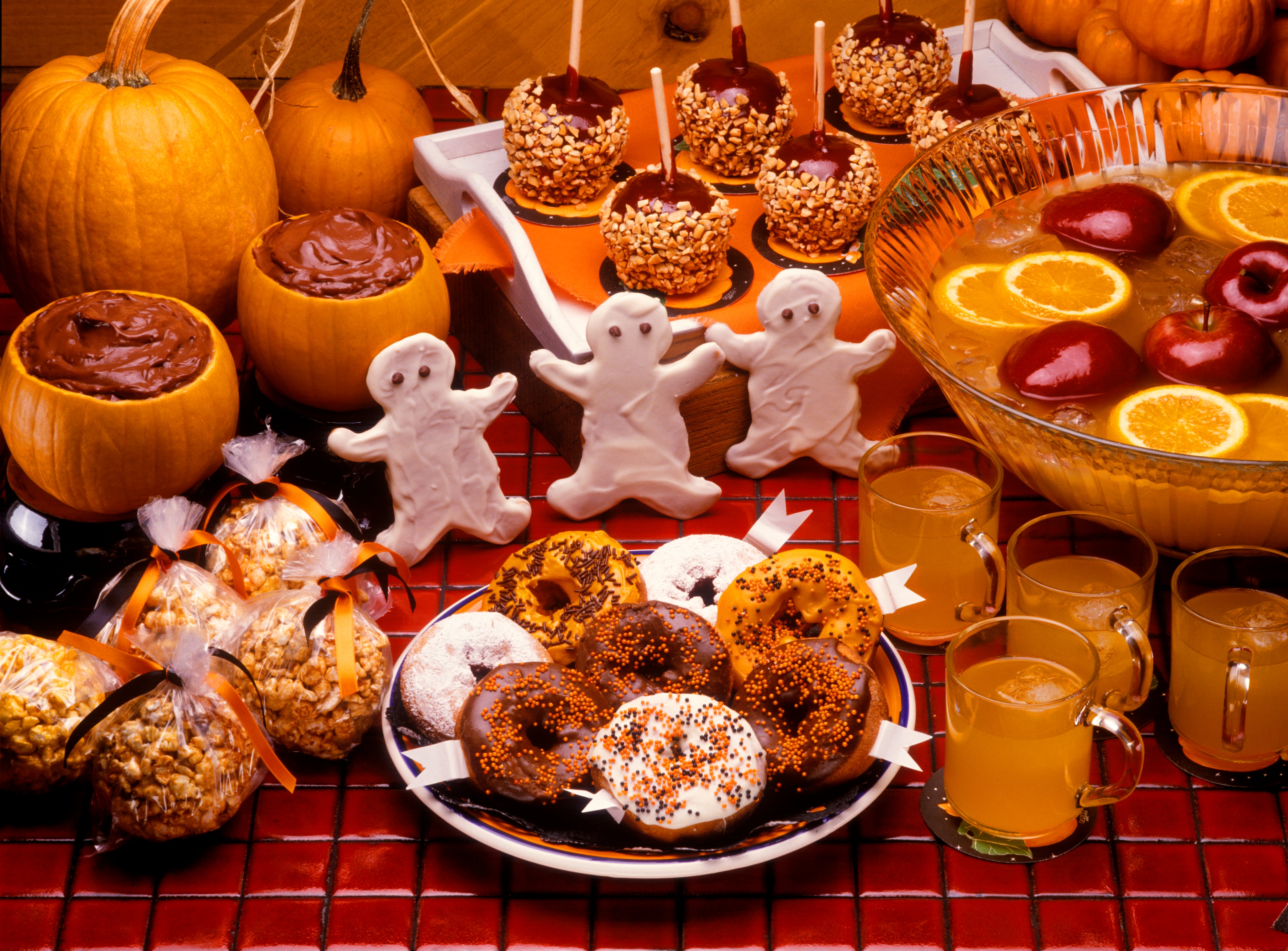 Postres de Halloween.