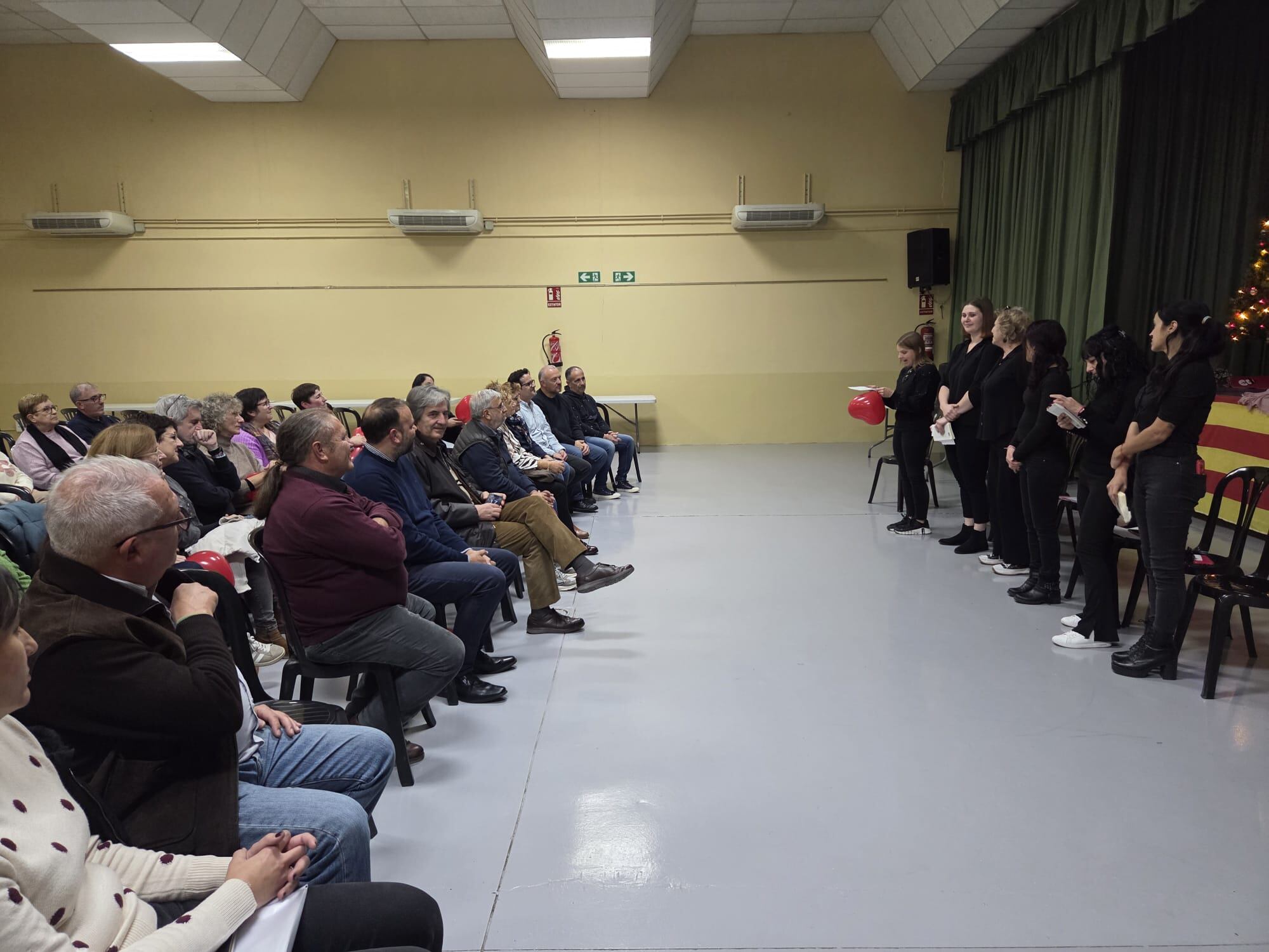 Acto del 25N en Torralba de Aragón