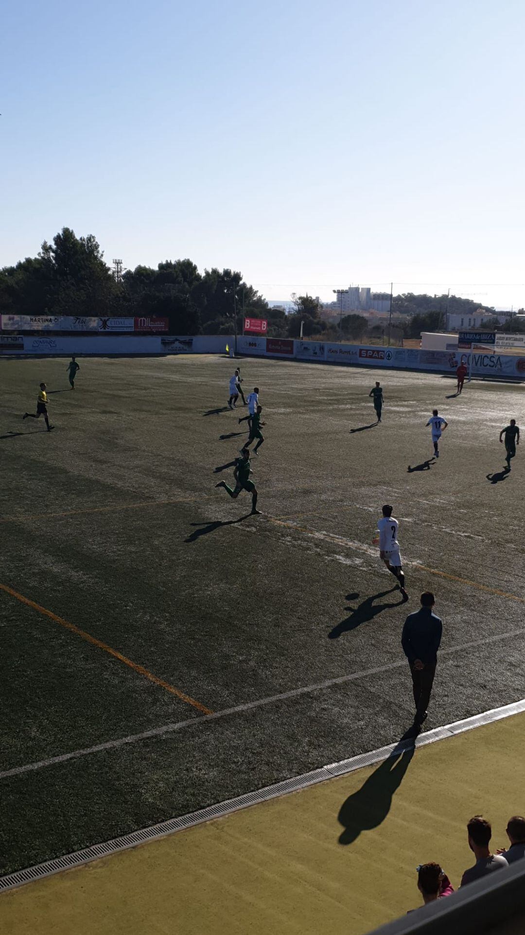 Imagen del choque jugado en Santa Eulària