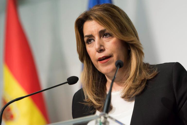 Susana Díaz, presidenta de la Junta.