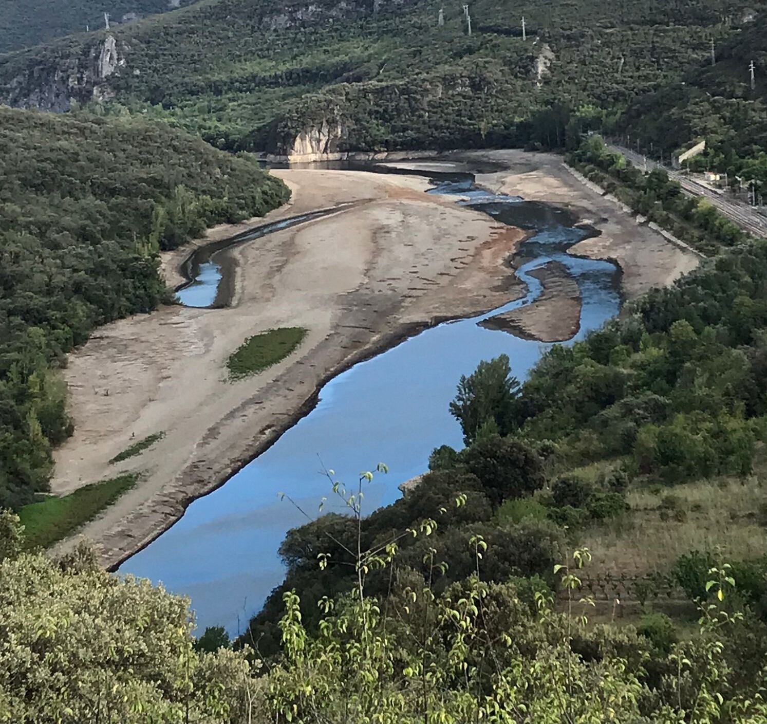 Embalse de Peñarrubia, estado actual