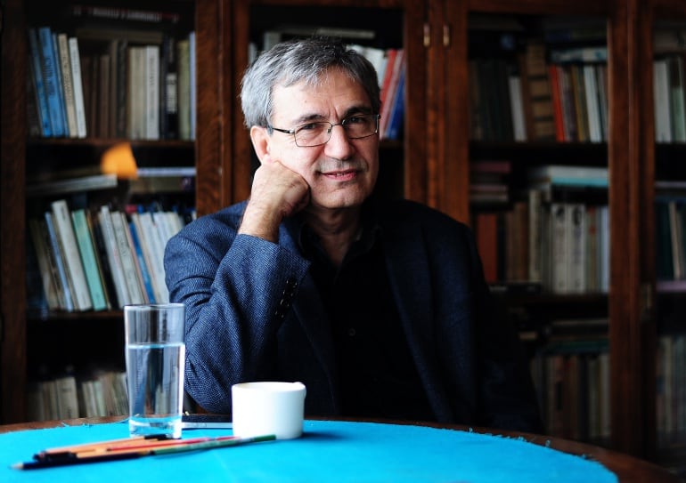 El escritor y premio Nobel turco Orhan Pamuk