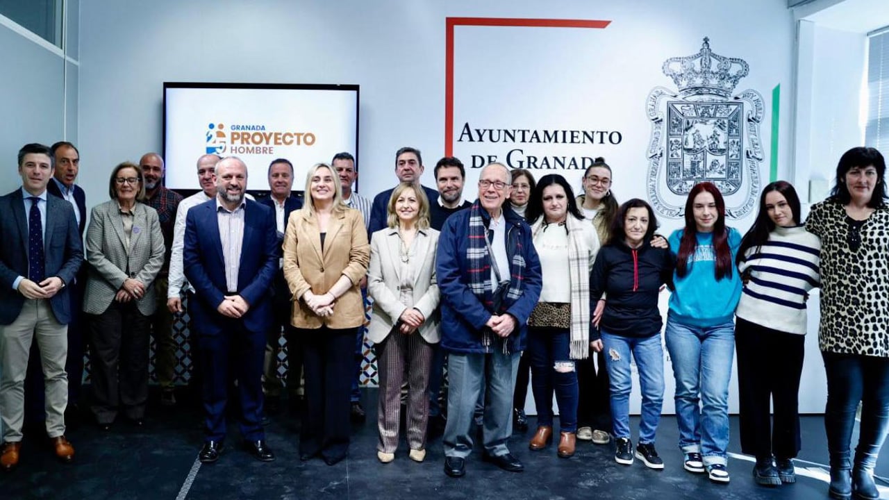 Presentación de los actos del XXV aniversario de Proyecto Hombre en Granada