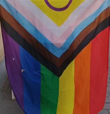 Denuncian un nuevo ataque en la bandera del colectivo LGTBIQ+