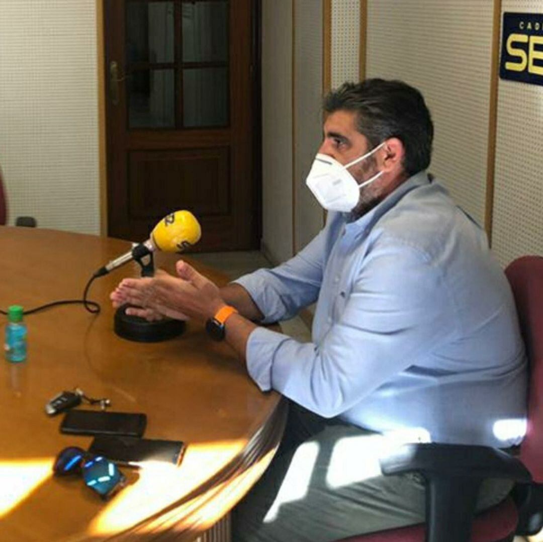 Juan García, entrenador del CD Don Benito